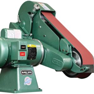 Burr King 4” x 60” Two Wheel 960-400 Fixed Speed 2 HP 220V Single Phase Belt Grinder 95030 – Image 2
