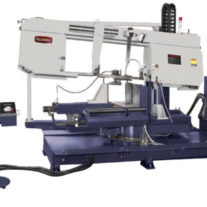 Palmgren 5HP 230V Three Phase 18” Semi-Automatic Dual Miter Horizontal Band Saw 9684484