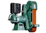 Burr King 4” x 60” Two Wheel 960-400 Variable Speed 1.5 HP 120V Single Phase Belt Grinder 97110 – Image 3