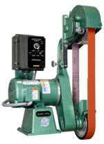 Burr King Knifemaker’s Edge 2” x 72” Two Wheel Belt Grinder with Variable Speed and 8” Contact Wheel 960-272 99730 – Image 3