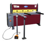 GMC Machinery 4' x 12 Gauge 440V Three Phase Electric Power Shear with Manual Back Gauge EPS-0412M