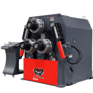 Revolution Machine Tools 20HP Three Phase Horizontal/Vertical Profile Hydraulic 3-Roll Angle Roll Bender A-FAB 551