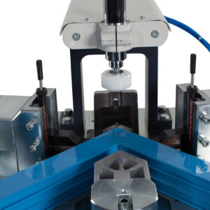 OZ Machine 220V 3HP Automatic Hydraulic Aluminum Corner Crimping Machine with Rising Miter APEX - I A – Image 2