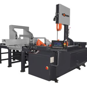 Cosen 20" x 26" NC Programmable Automatic Dual Mitering Vertical Tilt Frame Band Saw AV-2026NC