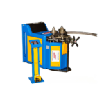 Ercolina 480V Three Phase Manual Positioning Angle Roll Bender with 2” Pipe Bending Capacity and Universal Tooling CE40MR3