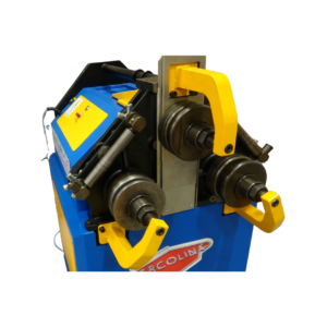 Ercolina 480V Three Phase Hydraulic Positioning Angle Roll Section Bender with 3" Pipe Capacity and Universal Tooling CE60H3 – Image 2