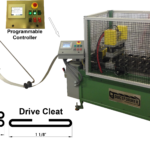 Ductformer 5HP 440V Three Phase Flat S and Drive Cleat Automated Coil Feed Rollform System
