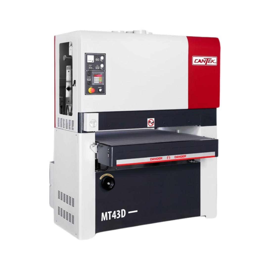 Cantek20MT43D.png Cantek MT-Series 230V Three Phase 43”x75” Variable Speed Single-Head Metal Wide Belt Sander MT43D