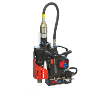 Steelmax D175 ATEX 50CFM 1¾” x 2” Portable Pneumatic Drill with Permanent Magnetic Base SM-D175-ATX
