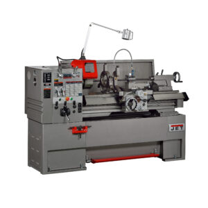 Jet GH-1440ZX 14” x 40” Large Spindle Bore Gear Head Lathe with Newall NMS800 DRO JT1-3279 – Image 2