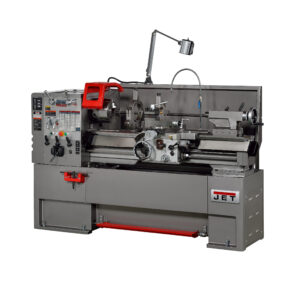 Jet GH-1640ZX 16” x 40” Large Spindle Bore Gear Head Lathe with Newall NMS800 DRO JT1-3286 – Image 2
