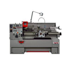 Jet GH-1440ZX 14” x 40” Large Spindle Bore Gear Head Lathe with Newall NMS800 DRO JT1-3279
