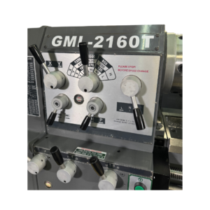 GMC Machinery 220V Three Phase 21” x 60” 12-Speed Heavy-Duty Precision Gap Bed Lathe with DRO GML-2160T – Image 2