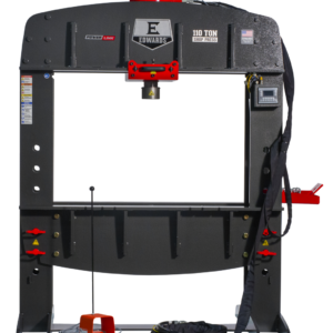 Edwards 110 Ton Shop Press with PLC and Portable Power Unit 460V, 3Ph HAT9080 – Image 2