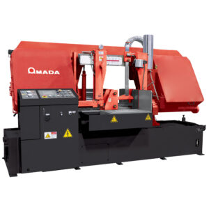 Marvel Amada PA22MPC 230V Three Phase Heavy-Duty Automatic Horizontal Post-Style Metal Cutting Bandsaw HFA560P