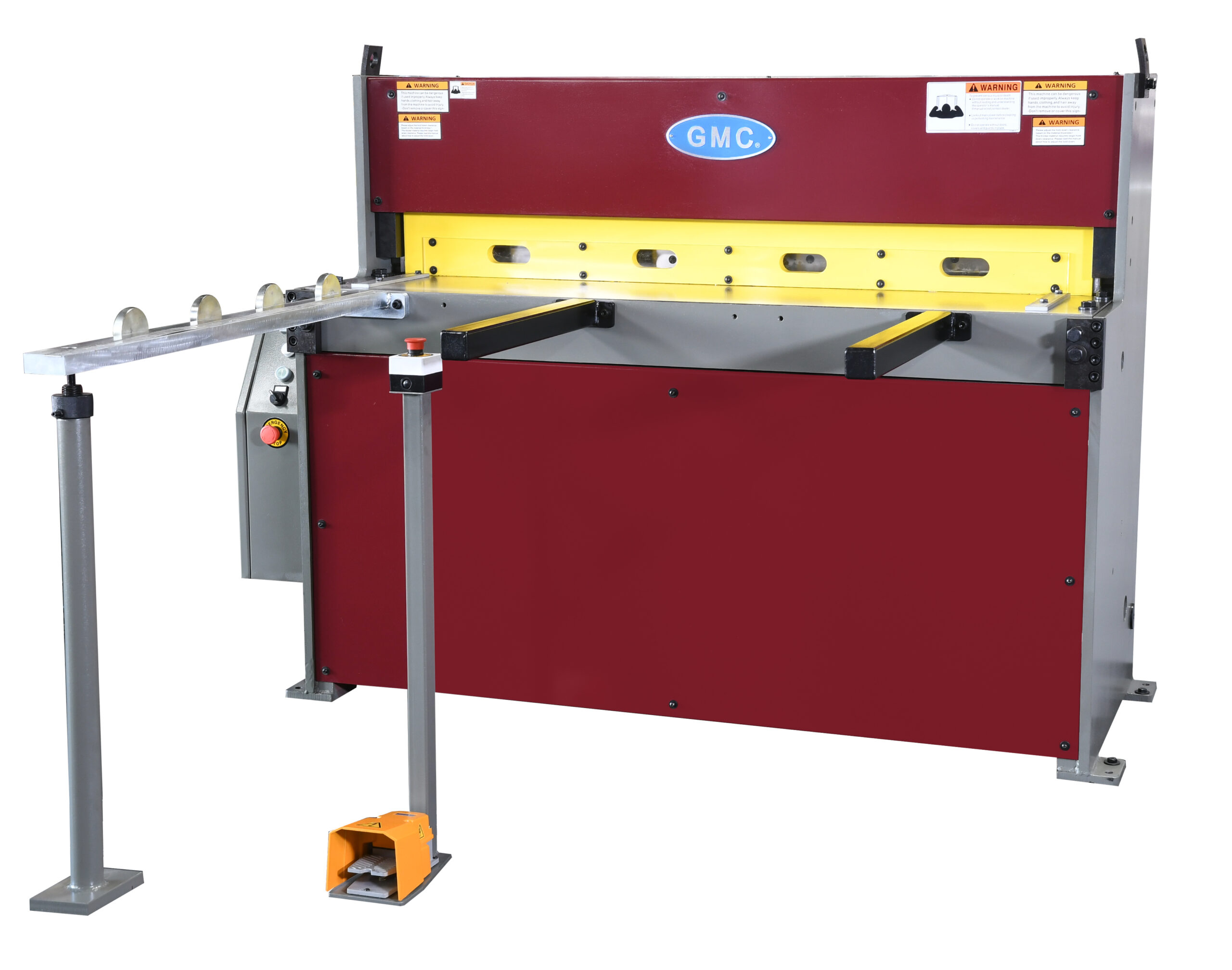 HS-0410MD-07-2020_2.jpg GMC Machinery 6’ x 10 Gauge 440V 3PH Deluxe Hydraulic Shear HS-0610MD