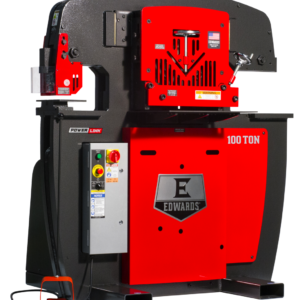 Edwards 100 Ton Ironworker 230V, 3Ph, with PowerLink IW100-3P230-AC600