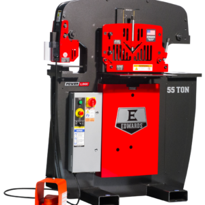 Edwards 55 Ton Ironworker 460V, 3Ph with PowerLink IW55-3P460-AC500