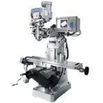 Sharp Industries 440V 9" x 50” Variable Speed 2 Axes CNC Vertical Knee Mill LMV-50/MP-2 G2