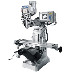 Sharp Industries 440V 9" x 50” Variable Speed 2 Axes CNC Vertical Knee Mill LMV-50/MP-2 G2