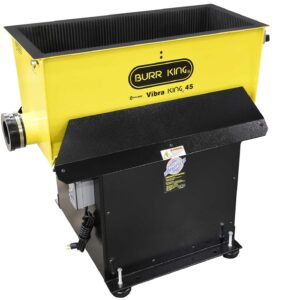 Burr King Model 45 Vibra King 120V Single Phase 4.5 Cubic Foot Vibratory Chamber with Process Timer 45500