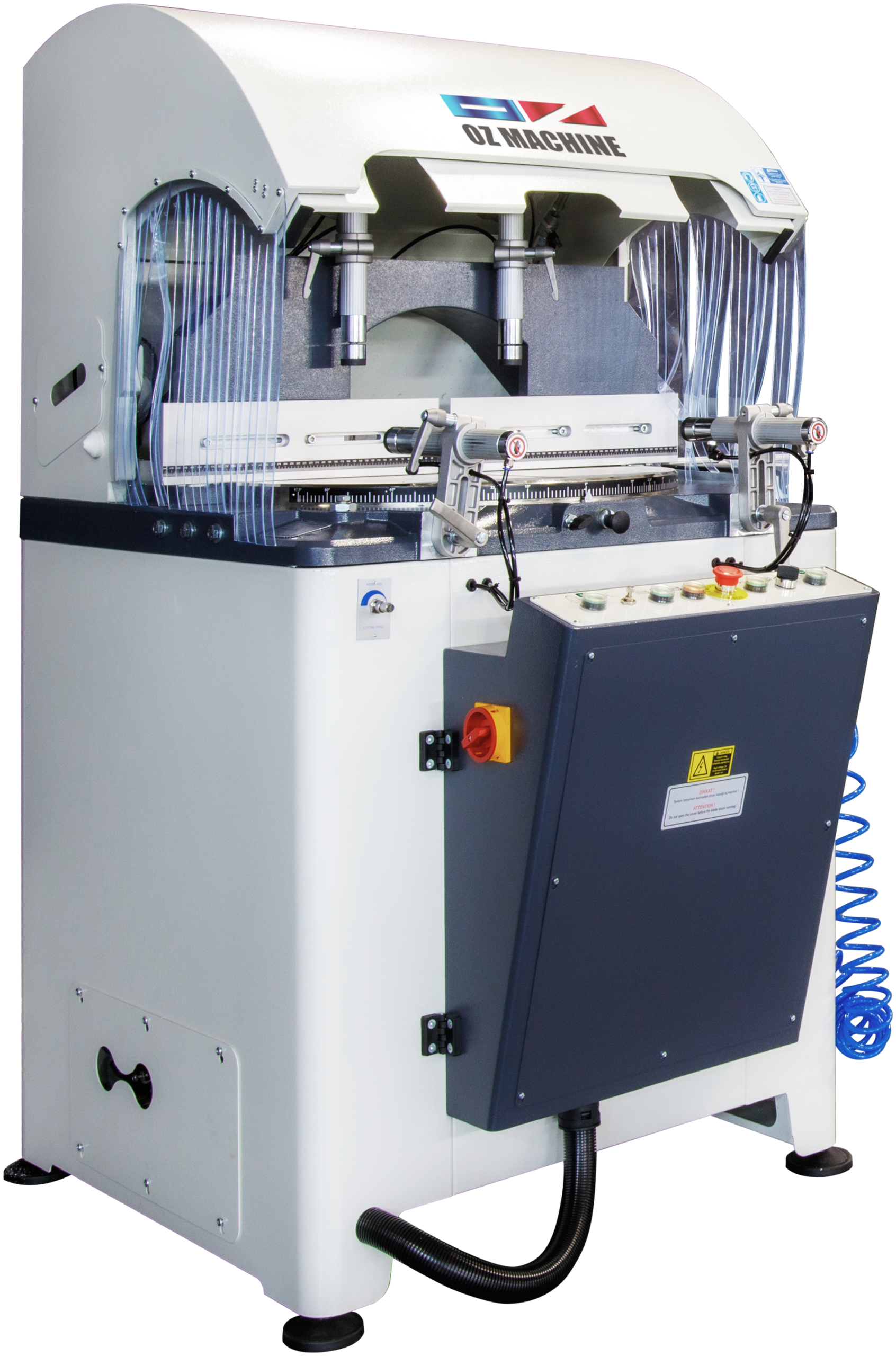 METEOR20-20I20600_NC.png OZ Machine 220V 5.5HP 24” Automatic Cutting Machine with Upcut Saw METEOR - I 600