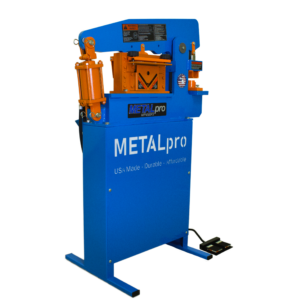 MetalPro 45 Ton 110V Single Phase Foot Switch Controlled Ironworker MP4500FS
