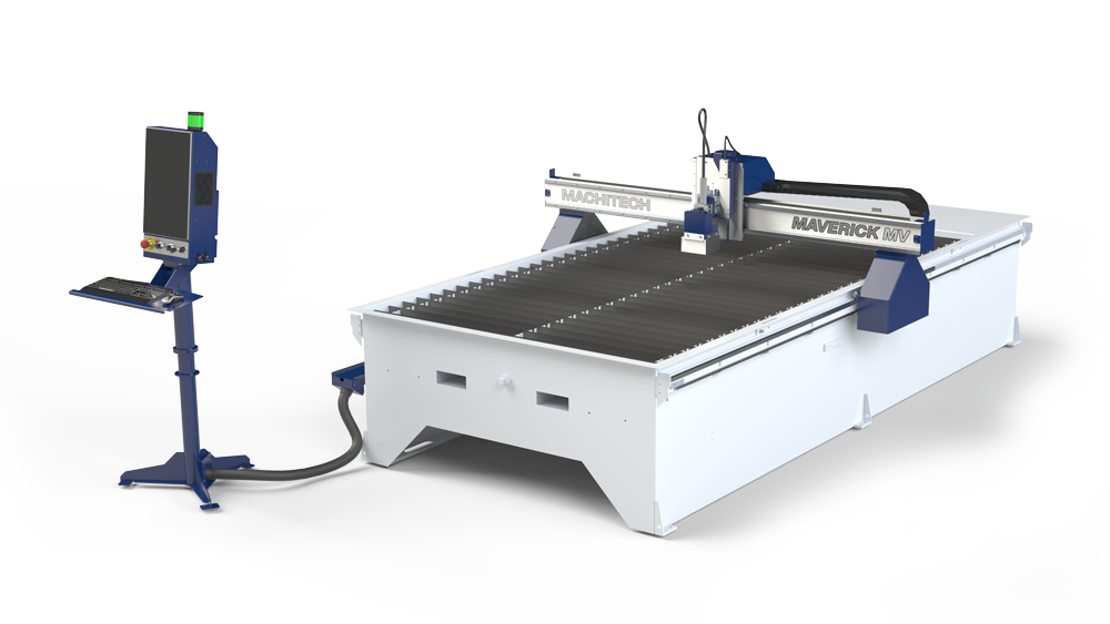 MaverickMV.png Machitech Maverick CNC MV Series 5' x 10' Conventional Air Plasma Table with Hypertherm Powermax Sync 65 MV510-HT-PM65