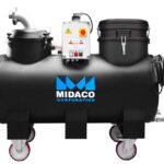 Midaco 3.3HP 110V Single Phase 500L Industrial CNC Vacuum with Flow Inversion M1320V