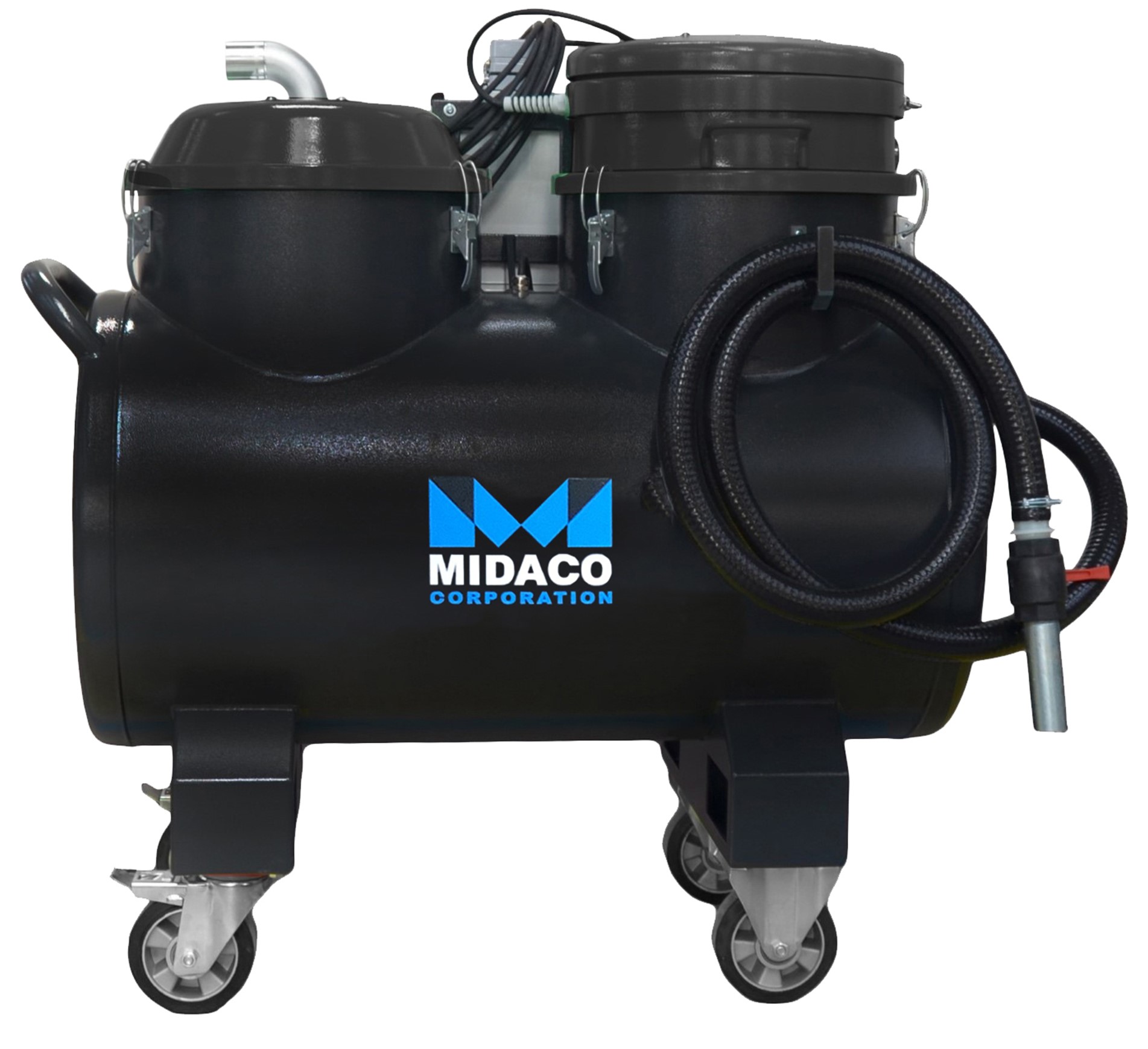 Midaco_M740VOS_280L.jpg Midaco 5.2HP 110V Single Phase 280L Industrial CNC Vacuum with Flow Inversion M740VOS