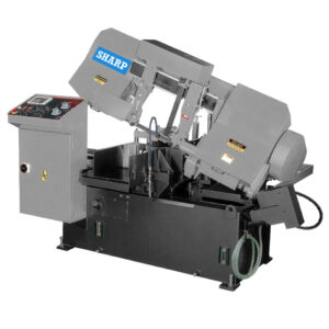 Sharp Industries 3 HP NC Control Horizontal Band Saw with 10” Cutting Capacity SW-100NC