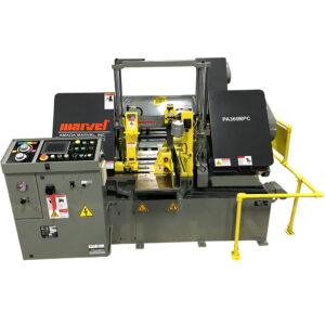 Marvel 5 HP 230V Three Phase Horizontal Post Style Band Saw PA360MPC