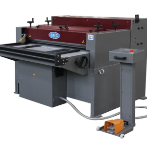 GMC Machinery 48” x 16Ga 220V Single Phase Gang Type Metal Powered Slitter with Programmable Cut to Length PS-4816GT