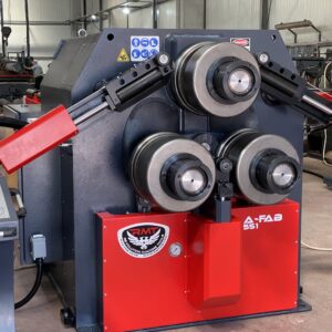 Revolution Machine Tools 20HP Three Phase Horizontal/Vertical Profile Hydraulic 3-Roll Angle Roll Bender A-FAB 551 – Image 2