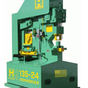 Uni-Hydro 7.5HP 220V Single Phase PRO 135 Ton Ironworker with 24” Bar Shear Blade 112010