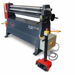 Revolution Machine Tools 2HP Motorized Initial Pinch Three Plate Roll R-ECO-B 4-354