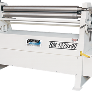 Carell Industrial RM Series 220V Three Phase 3’ x 11Ga 3-Roll Manual Single Initial-Pinch Plate Roll 1050x90