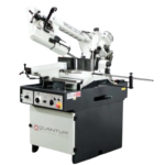 Quantum Machinery 480V Three Phase 10.6” Manual Band Saw with Automatic Head Descent and Variable Speed Inverter S 335 CSO