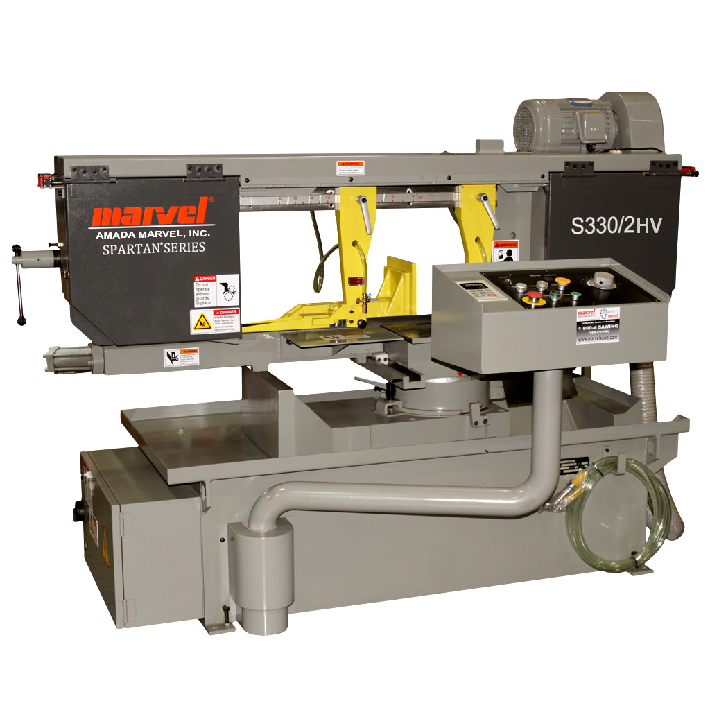 S330-2HV.jpg Marvel 3 HP 230V Three Phase Horizontal Mitering Band Saw S330/2HV