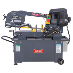 Dake Model SE912 110V Single Phase 9” Round Capacity Standard Duty Horizontal Bandsaw 983101