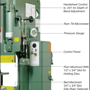 Betenbender 350 Ton 460V Three Phase 14' Bed Hydraulic Press Brake BB350HDPB14 – Image 2