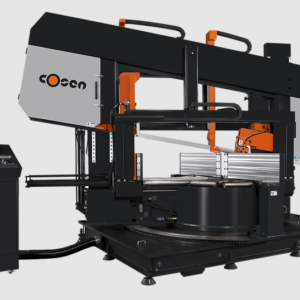Cosen 26" Semi-Automatic Horizontal Dual Post Dual Mitering Band Saw SH-1100LDM