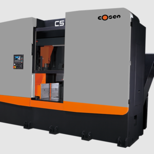 Cosen 22" C-Tech Fully Automatic Enclosed Horizontal Dual Post Band Saw with SNC-100 & V-Drive C-5