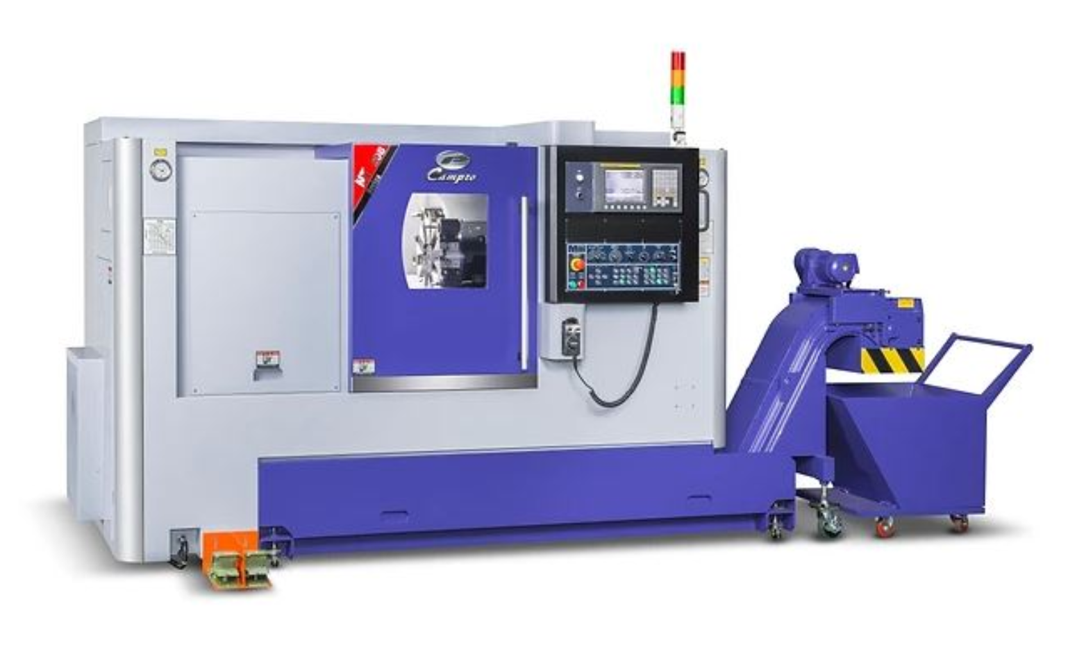 Screenshot202023-04-1920125521.png Campro USA Three Phase Two Axis CNC Lathe Turning Center with 8” Chuck NT-208