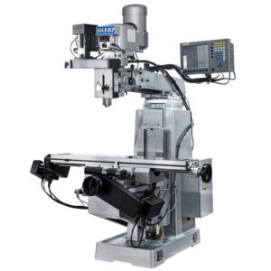 Sharp Industries 220V 50” Digital Variable Speed 3 Axes CNC Vertical Knee Mill TMV/DVS/MP-3 G2