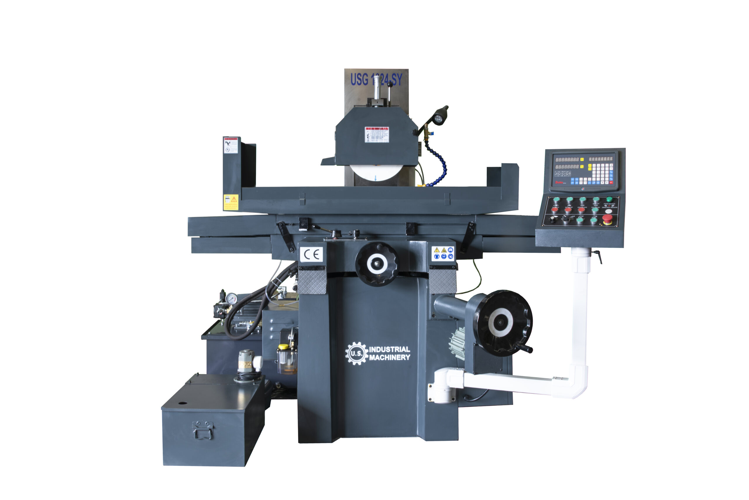USG1224-SY_1.jpg U.S. Industrial 3HP 440V Three Phase 24.8” x 12.6” Two Axis Automatic Toolroom Surface Grinder USG1224-SY