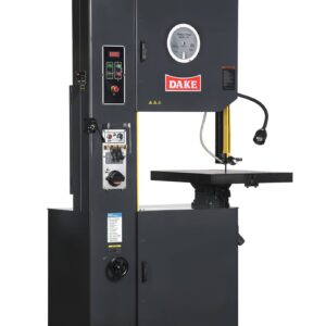 Dake Model V-26E 220V Three Phase 26” Throat Heavy-Duty Industrial Variable-Speed Vertical Bandsaw with Power Feed Table 987032-2 – Image 2