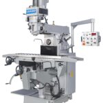 Sharp Industries 220V Three Phase Heavy-Duty Vertical/Horizontal Combination Milling Machine VH-25DVS