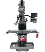 Jet JTM-1050EVS2/230 Mill With 3-Axis Newall DP700 DRO (Quill) With X and Y-Axis Powerfeeds and Air Powered Draw Bar 690647 – Image 3