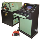 Carell Industrial Eagle Bending 220V Three Phase 2” Capacity Hydraulic CNC Direct Radius Input Roll Bender BA35-CNC